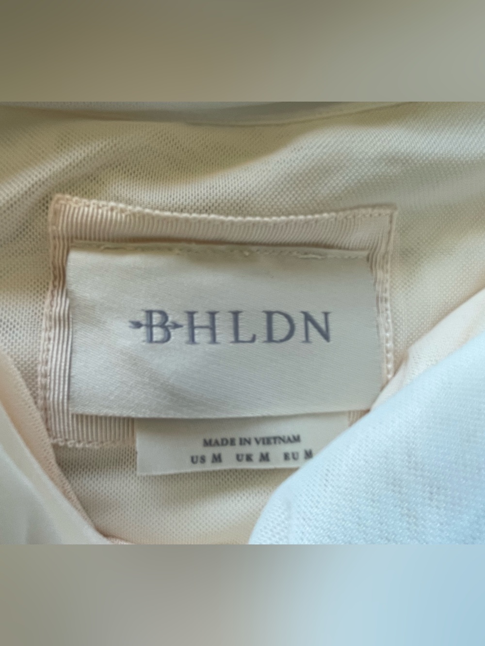 BHLDN - Anthropologie- Off-the-Shoulder Folded Bodice Ivory Wedding Gown- M - Picture 11 of 12